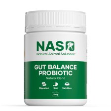 (image for) Natural Animal Solutions Gut Balance Probiotic 150g Natural Blend