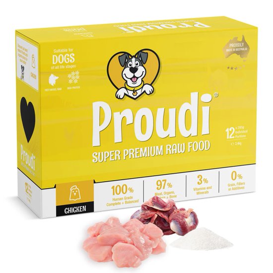 (image for) Proudi for Dogs 2.4kg Chicken - Click Image to Close
