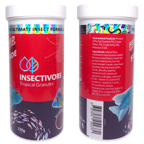 (image for) Insectivore Tropical Granules 230g - Click Image to Close
