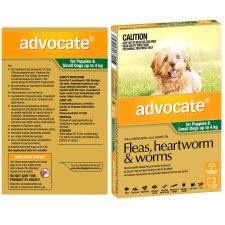 (image for) Advocate Dog Upto 4Kg Small Green 3Pack