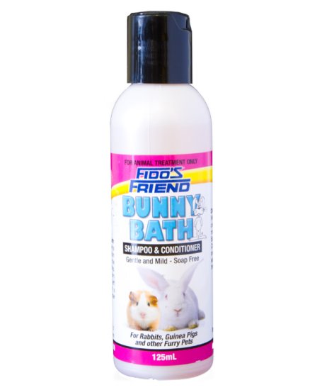 (image for) Fidos Friend Bunny Bath Shampoo & Conditioner 125ml - Click Image to Close