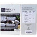 (image for) Zeez Disposable Diapers 12Pack Large To Suit Waste 38-56cm