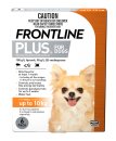 (image for) Frontline Plus Dog Upto 10Kg Small Orange 6Pack
