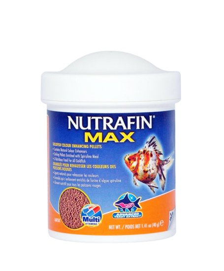 (image for) Nutrafin Max Goldfish Colour Pellets 40gm - Click Image to Close