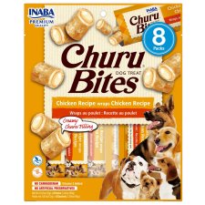 (image for) INABA Dog Churu Bites 8Pack 96g Chicken