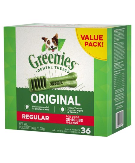 (image for) Greenies Dog Regular Original 1kg - Click Image to Close