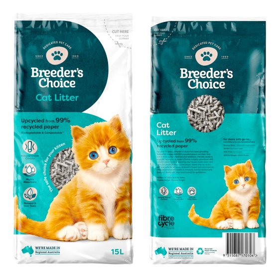 (image for) Breeders Choice Litter 15 Litres - Click Image to Close
