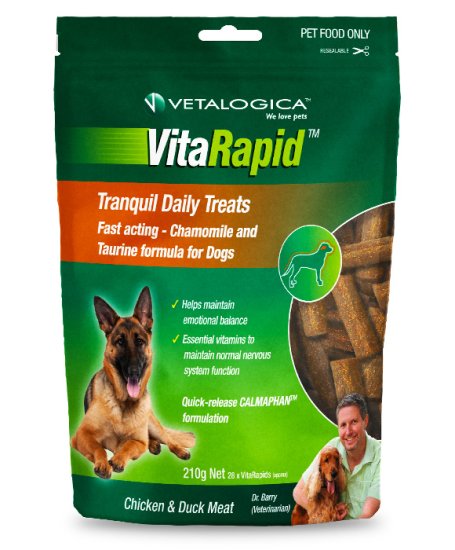 (image for) Vetalogica VitaRapid for Dogs Tranquil 210g - Click Image to Close