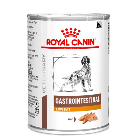 (image for) Royal Canin PD Canine Gastro Intestinal Low Fat 12x410g - Click Image to Close