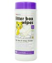 (image for) Petkin Litter Tray Wipes 40Pack