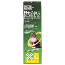 (image for) NexGard Spectra for Cats Spoton 2.5-7.5kg 1Pk