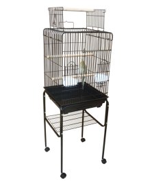 (image for) Bonofido Bird Cage Open Top Budgie 46Wx46Dx130H cm