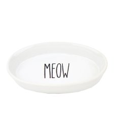 (image for) Barkley+Bella Dish Ceramic Cattitude Meow