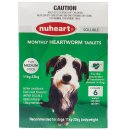 Nuheart Heartworm Tablets for Dogs 11-23kg Green 6Pack