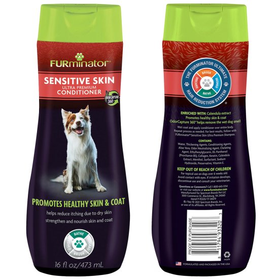 (image for) Furminator Dog Conditioner 473ml Sensitive Skin - Click Image to Close