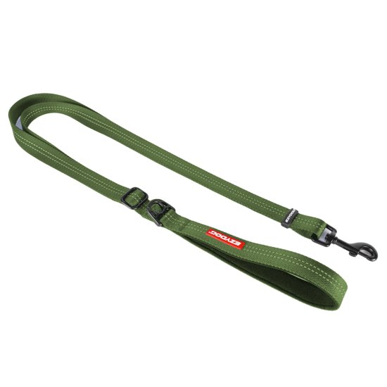 (image for) Ezydog Essential Lead Adjustable M Green - Click Image to Close