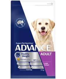 (image for) Advance Dog Adult Large Breed Healthy Weight 13kg