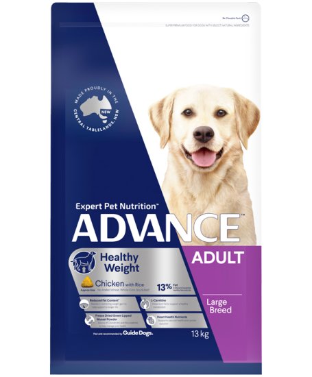 (image for) Advance Dog Adult Large Breed Healthy Weight 13kg - Click Image to Close