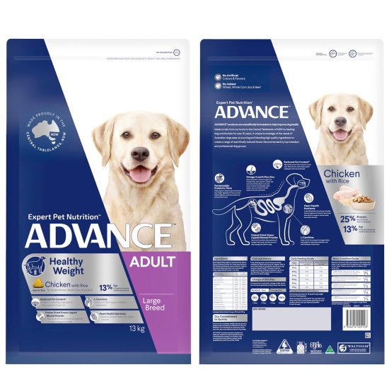 (image for) Advance Dog Adult Large Breed Healthy Weight 13kg - Click Image to Close