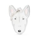 (image for) MYF Tag Friends Bull Terrier White