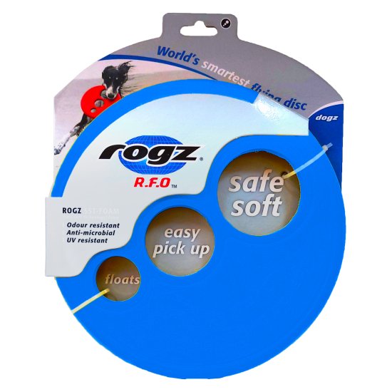 (image for) Rogz RFO Frisbee Blue Small - Click Image to Close