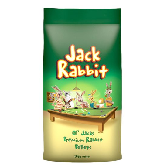 (image for) Jacks Rabbit Premium Pellets 20kg - Click Image to Close