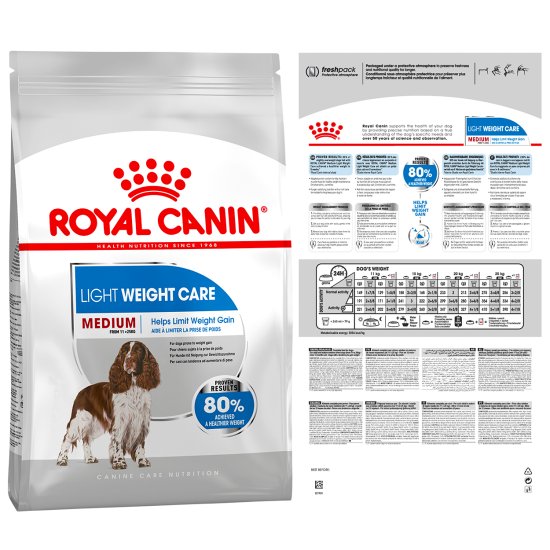 (image for) Royal Canin Dog Medium Light Weight Care 12kg - Click Image to Close