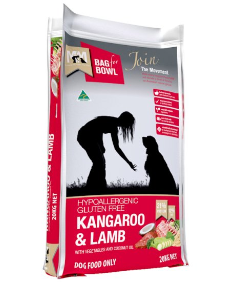 (image for) Meals For Mutts Dog Kangaroo Lamb 20Kg - Click Image to Close