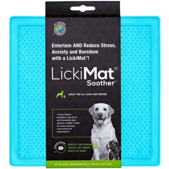 (image for) LickiMat Dog Soother Turquoise - Click Image to Close