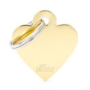 (image for) MYF Tag Basic Heart Gold Small