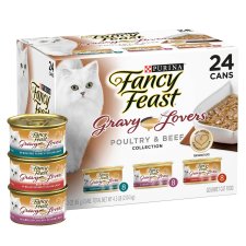 (image for) Fancy Feast Collection 24x85g Poultry Beef Gravy