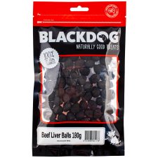 (image for) Blackdog Treats Beef Liver Balls 180g