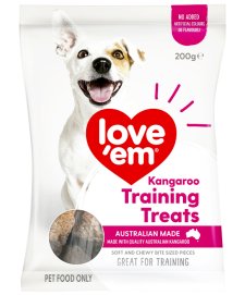 (image for) Love Em Mini Treats 200g Kangaroo