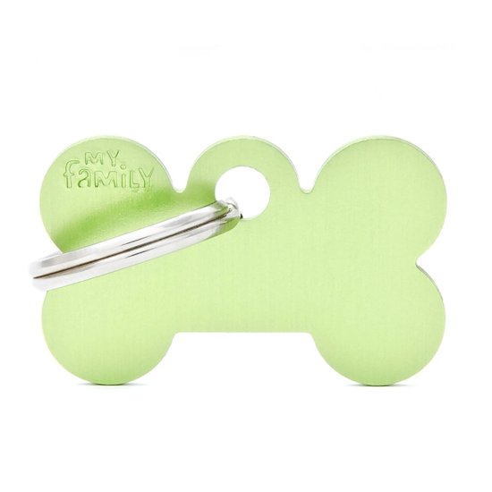 (image for) MYF Tag Basic Bone Lime Small - Click Image to Close