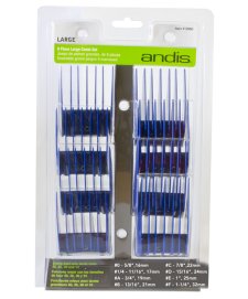 (image for) Andis Comb Set Universal Large 8 Pack