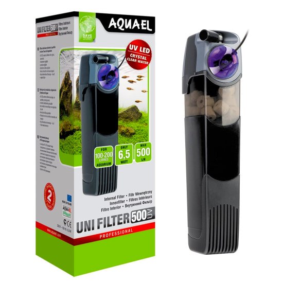 (image for) Aquael Unifilter LED UV 500L/h - Click Image to Close