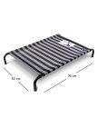 (image for) Kazoo Dog Bed Classic OL Black White Small