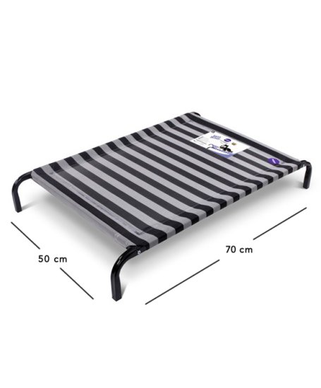 (image for) Kazoo Dog Bed Classic OL Black White Small - Click Image to Close