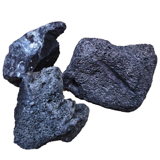 (image for) AP Naturals 1kg Volcanic Stone Black - Click Image to Close