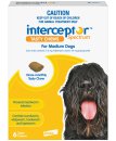 (image for) Interceptor Chews Dog 11-22Kg Medium Yellow 6 Pack