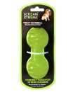 (image for) Scream Treat Dumbbell Medium Large 14cm Green