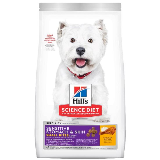 (image for) Hills SD Canine Adult Sensitive Stomach Skin Small Bites 1.8kg - Click Image to Close