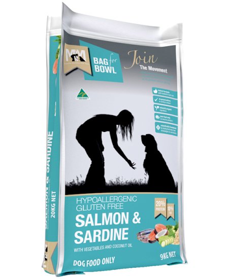 (image for) Meals For Mutts Dog Salmon Sardine 9Kg - Click Image to Close