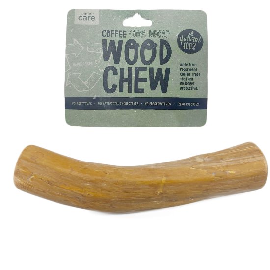 (image for) Wood Chew Coffee 100% Decaf 19cm Large - Click Image to Close