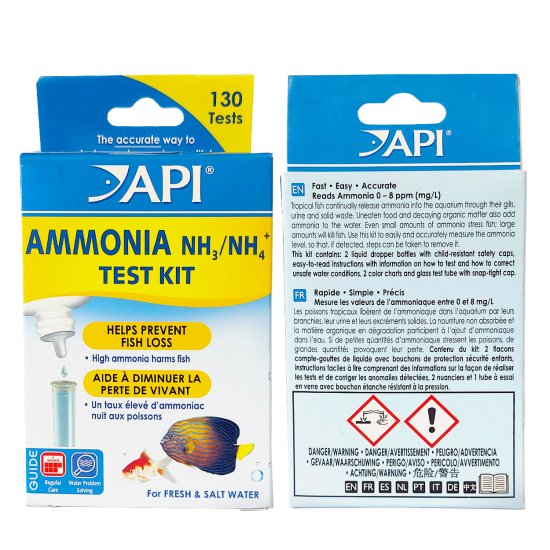 (image for) API Test Kit Ammonia for Fresh And Saltwater - Click Image to Close
