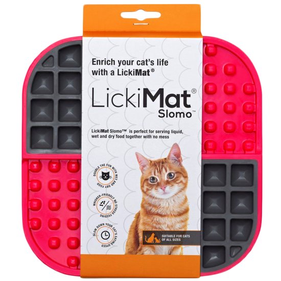 (image for) LickiMat Cat Slomo Pink - Click Image to Close