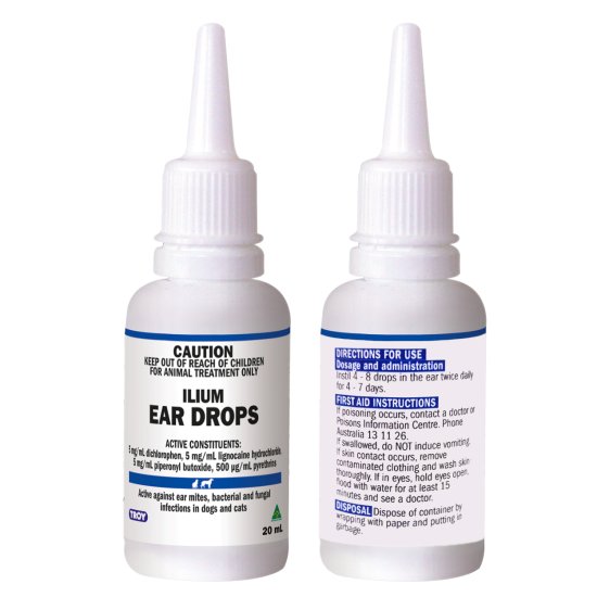 (image for) Troy ilium Ear Drops 20ml - Click Image to Close