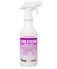 (image for) Troy ilium Oticlean Skin & Ear Cleansing Solution 500ml