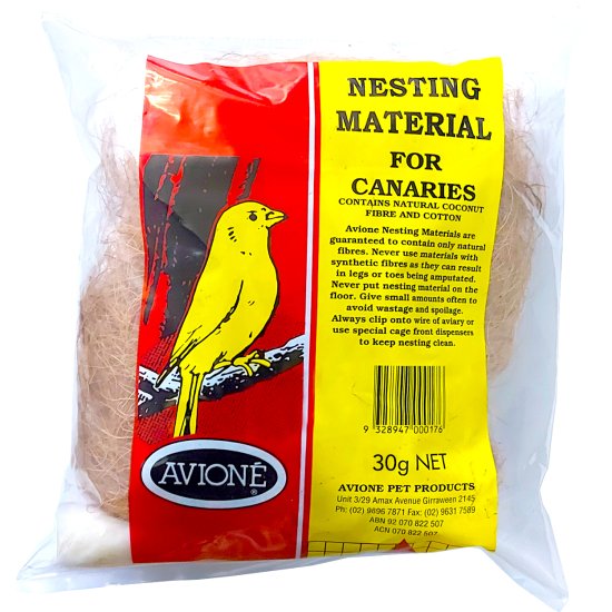 (image for) Avione Nesting Material 30g for Canaries - Click Image to Close