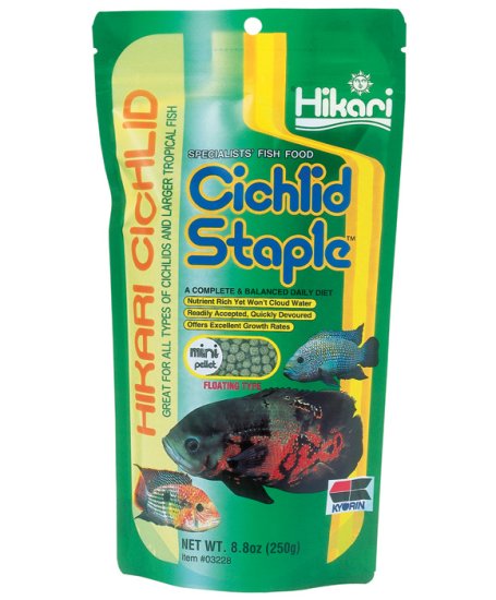 (image for) Hikari Cichlid Staple Mini 250g - Click Image to Close